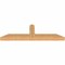 Ekena Millwork Portland Smooth Timber Gable Bracket, Western Red Cedar, 72"W x 21"H x 5 1/2"D x 5 1/2"F, 7/12 Pitch GBW072X21X0606POR00SWR - alternate 4